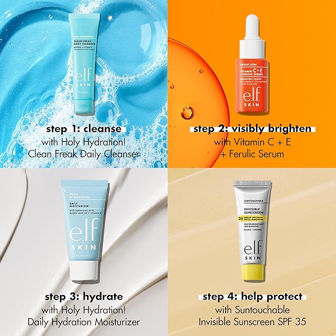 Wake The E.L.F Up Travel Skincare Kit