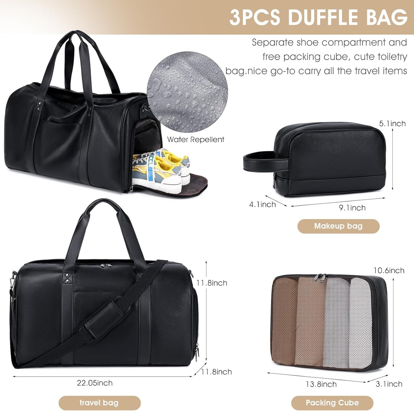 Leather Duffel Bag
