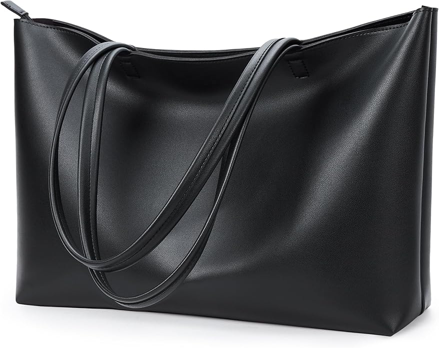 Faux Leather Tote Bag