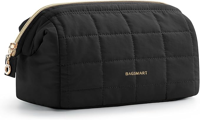 Wide-Opening Makeup Bags