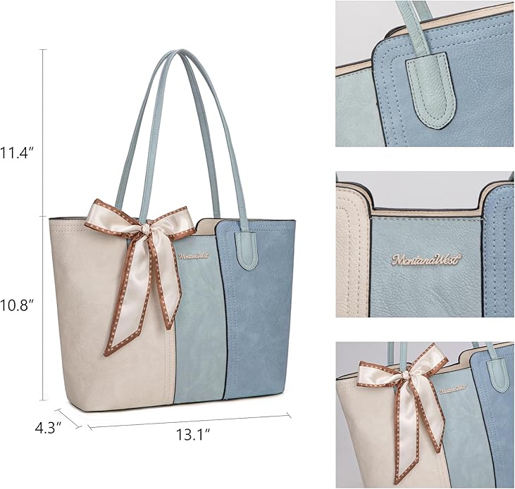 Vegan Leather Tote Bags