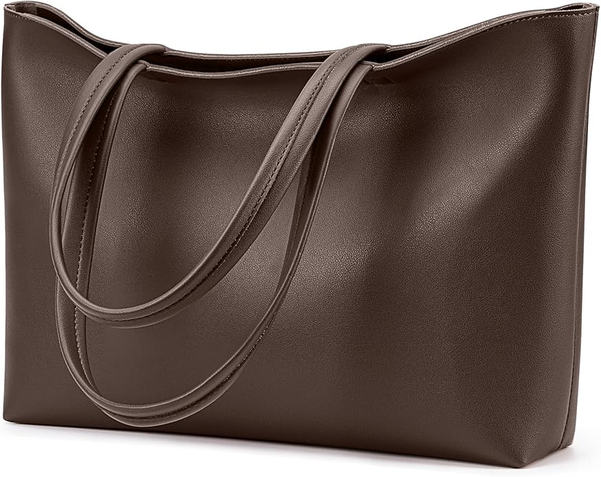 Faux Leather Tote Bag