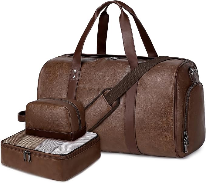 Leather Duffel Bag