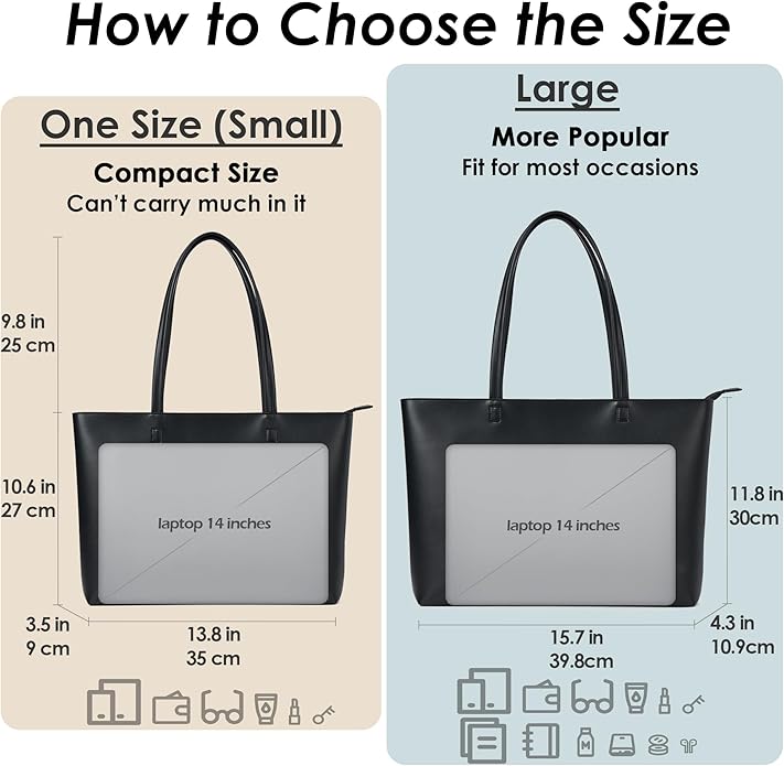 Faux Leather Tote Bag